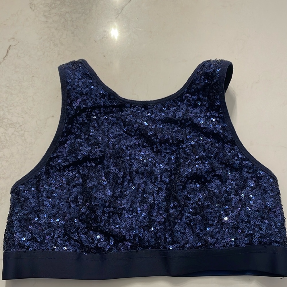 250. Aerie size Medium blue sequin bra